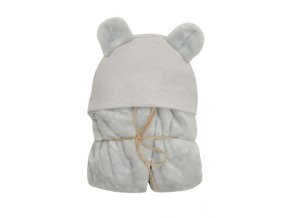 MATEX KOALA MUSLIN deka s kapucí 95x95 cm [TB0444_04].