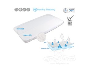 MATEX Hygienická podložka SAFE FROTTE 60X120 [TB0243_01].