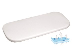 MATEX nepromokavé prostěradlo do kočárku JERSEY 35x75 [TB0390_01]bílé