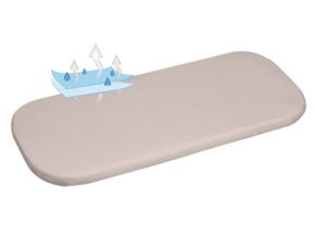 MATEX nepromokavé prostěradlo do kočárku JERSEY 35x75 [TB0390_42]šedá