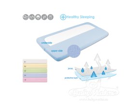 Nepromokavé prostěradlo MATEX JERSEY 140x70 [TB0242_02] ecru