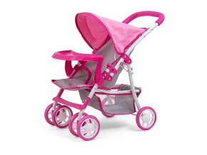 MILLY MALLY Wózek dla lalek Kate Prestige pink