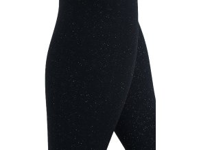 NOVITI RM010-G-02 Punčocháče micro 40den černé s třpytkami 104/110