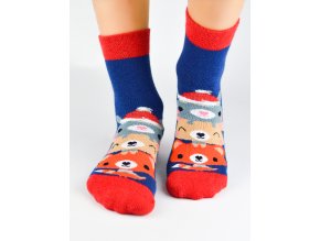 NOVITI SB060-U-05 XMAS Bears bavlněné ponožky 27/30