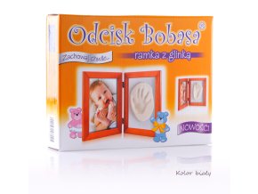 Baby Bob print - Clay frame white