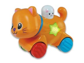 SMILY PLAY 0734 Zvířátka Push & Go Kočka