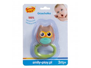 SMILY PLAY SP83831 Chrastítko sova