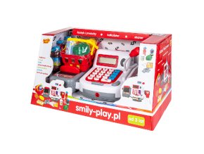 SMILY PLAY SP83887 Pokladna s nákupním košíkem