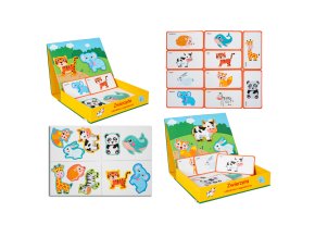 SMILY PLAY SP84507 Magnetické puzzle se zvířaty