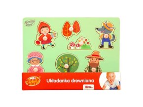 SMILY PLAY SPW83807 Červená Karkulka Puzzle