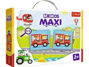 TREFL 02267 Memos Maxi Vehicles game