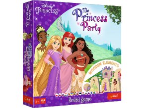 TREFL 02434 Gra planszowa Disney The Princess Party