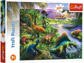 TREFL 13281 Puzzle 200 Draví dinosauři