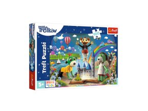 TREFL 16412 Puzzle 100 el. Pohádkový večer s Treflíky*