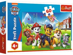 TREFL 17375 Puzzle 60 Psí hlídka na mýtině