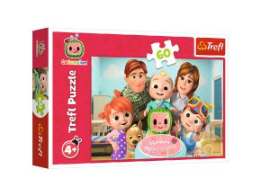 TREFL 17391 Puzzle 60 Kokomelon, Báječný den