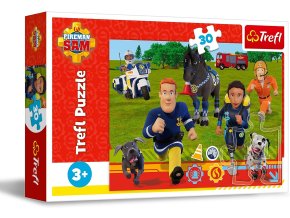 TREFL 18297 Puzzle 30 Připraveno pomoci