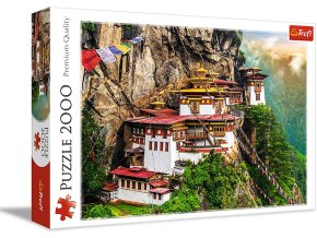 TREFL 27092 Puzzle 2000 Tygří hnízdo, Bhútán