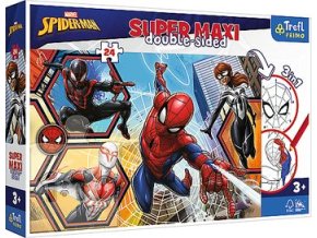 TREFL 41006 Puzzle 24 SUPER MAXI Spiderman jde do akce
