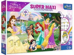 TREFL 41008 Puzzle 24 SUPER MAXI Šťastné princezny