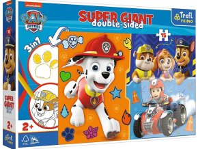 TREFL 42001 Puzzle 15 GIANT Seznamte se s psí hlídkou