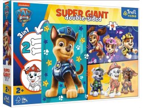 TREFL 42002 Puzzle 15 GIANT Veselí psi Psí hlídka