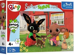 TREFL 50013 Puzzle 60 XXL Hra se psem / Bing