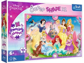 TREFL 50025 Puzzle 160 XL Růžový svět princezen