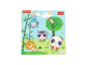 TREFL 61618 Puzzle mini Fisher Price Džungle