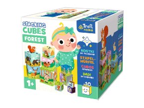 TREFL 61796 Stohovací kostky Forest
