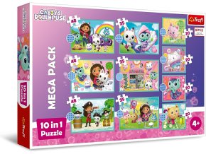 TREFL 96003 Puzzle 10v1 V Gabiho světě