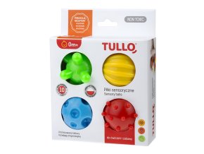 TULLO 459 Senzorické míčky 4 ks