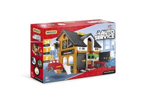 WADER 25470 Hrací domeček - Auto servis