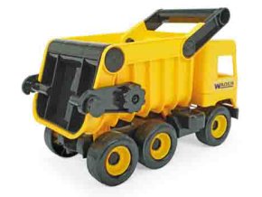 WADER 32121 Střední nákladní automobil - sklápěč žlutý