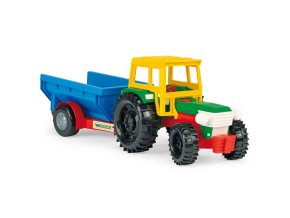 WADER 35002 Traktor s přívěsem