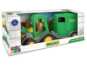 WADER 35220 Traktor nakladač farmář s přívěsem
