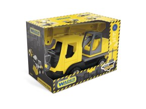 WADER 35367 Tech Truck jeřáb v krabici