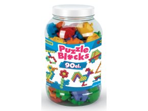 WADER 41980 Puzzle cihly sklenice velká 90 ks.