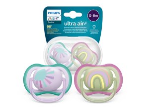 AVENT SCF085/59 Ultra Air figurína 0-6m slunce/duha dívka