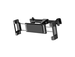 Držák tabletu na opěrku hlavy do auta (černý)