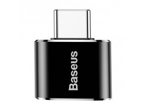 Adaptér Baseus USB—USB typu C 2,4A - černý