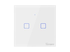 Smart Switch WiFi + RF 433 Sonoff T1 EU TX (2-channel)