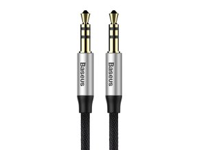 Baseus Yiven Audio kabel 3,5 samec Audio M30 1,5 m - stříbrno-šedý