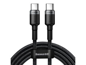 Baseus Cafule PD2.0 100W rychl=nabíjení USB pro kabel typu C (20V 5A)2m šedo-černý