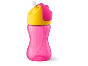AVENT SCF798/02 Hrnek s brčkem 300 ml dívka