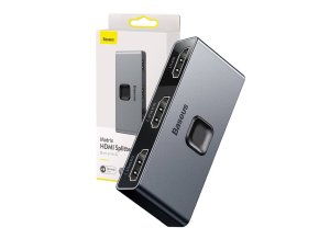 Redukce Baseus Matrix Two-way divider / splitter HDMI