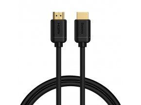 Baseus 2x kabel HDMI 2.0 4K 60Hz, 3D, HDR, 18 Gb/s, 1 m (černý)