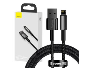 Baseus Tungsten Gold Cable USB to iP 2.4A 1m (černý)
