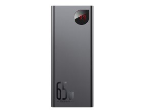 Powerbanka Baseus Adaman Metal 20000mAh PD QC 3.0 65W 2xUSB USB-C micro USB (černá)