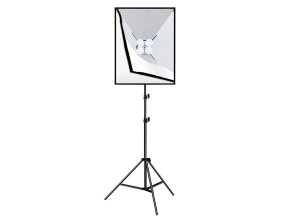 Studiová sada Puluz softbox 50x70cm, stativ, LED žárovka 4 ks PU5071EU